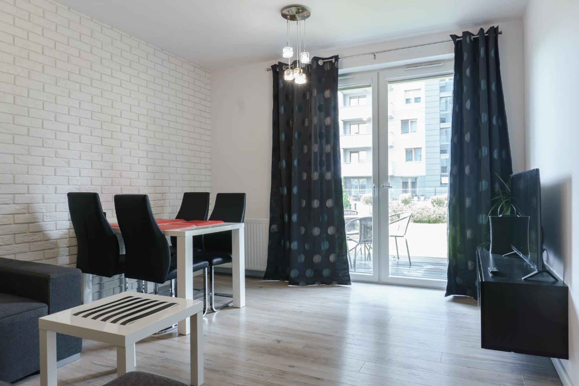 Tricity Apartments - Gdansk, Jana Pawla II ภายนอก รูปภาพ