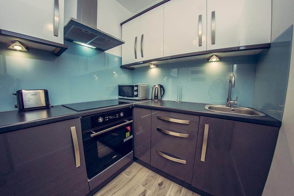 Tricity Apartments - Gdansk, Jana Pawla II ภายนอก รูปภาพ